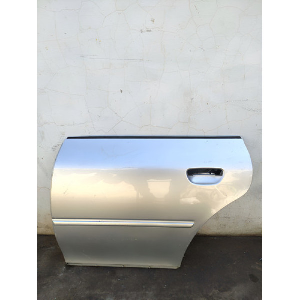 Porta Traseira Esquerda Audi A3 2001  Traseira Esquerdo Prateado