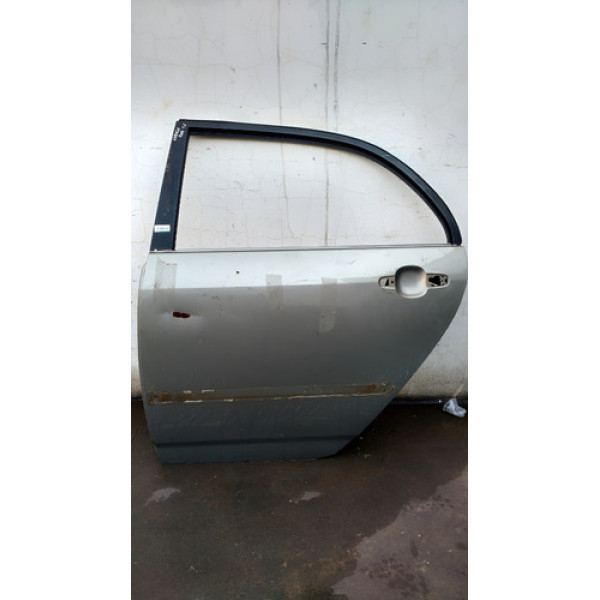 Porta T.e. Toyota Corolla 2007  Traseira Esquerda Prateado