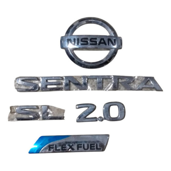 Kit Emblema Nissan Sentra Sl 2.0 2014/2015 
