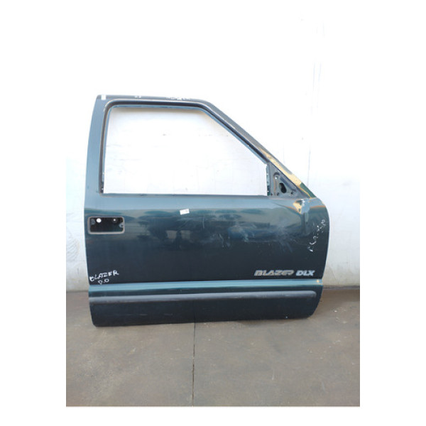 Porta Dianteira Direita Chevrolet Blazer Com Detalhe  Dianteira Direito Verde-escuro
