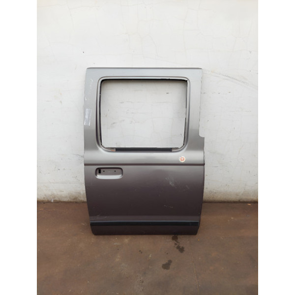 Porta Traseira Direita Nissan Frontier 2007 Traseira Direito Cinza-escuro
