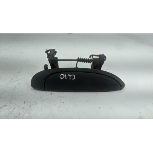 Maçaneta Ext Porta Direita Renault Clio Cód 7700433076 Prata