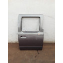 Porta Traseira Direita Nissan Frontier 2007 Traseira Direito Cinza-escuro