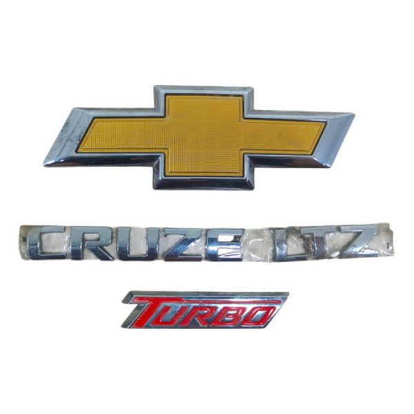 Kit Emblema Gm Cruze Ltz 1.4 Turbo 2018 