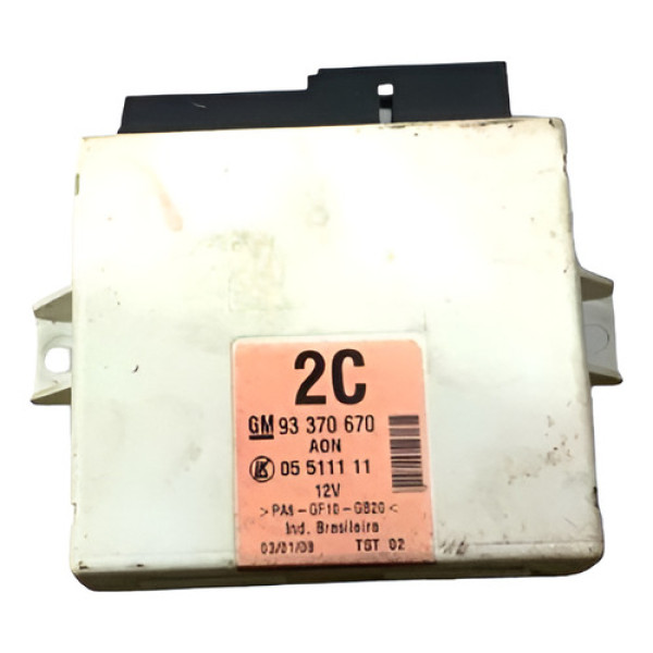 Módulo Conforto Central Gm 93370670 Corsa Max 2008 Premium
