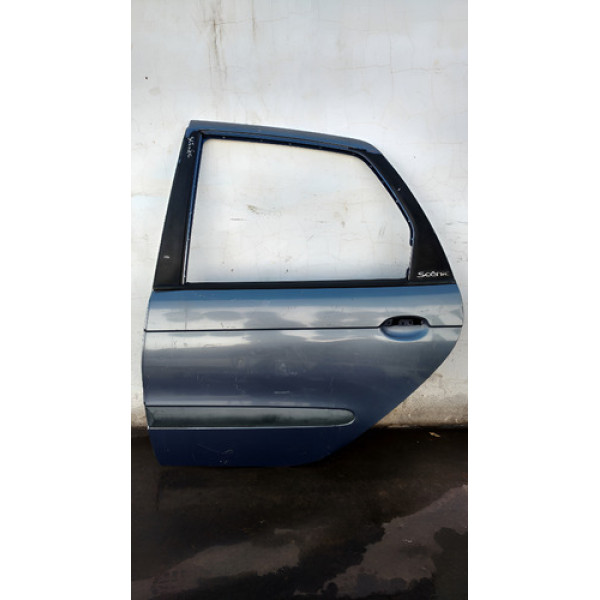 Porta T.e. Renault Scenic  Traseira Esquerdo Cinza-escuro