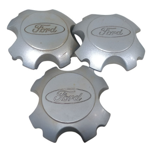 Calota Miolo Centro Roda Ecosport Xlt Freestyle 3 Unidade