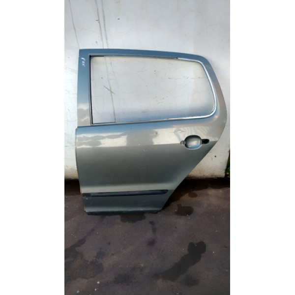 Porta T.e. Volkswagen Fox  Traseira Esquerdo Cinza