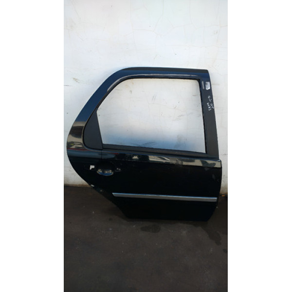 Porta T.d. Fiat Siena 2012  Traseira Direito Preto